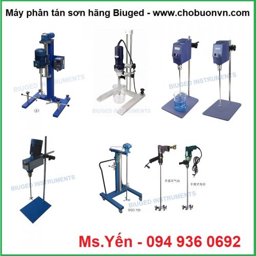 Máy phân tán sơn hãng Biuged