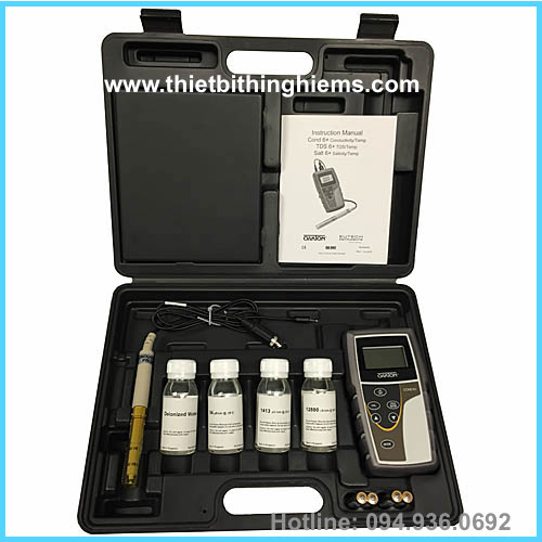 Vali đựng máy đo độ dẫn COND 6+ hãng Eutech