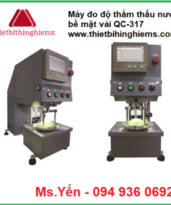 Máy đo độ thẩm thấu nước bề mặt vải QC-317 hãng Cometech