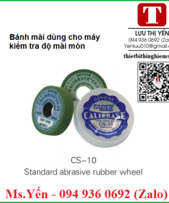 Bánh mài CS10 kiểm tra độ mài mòn