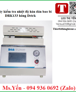 Máy kiểm tra nhiệt độ hàn dán bao bì DRK133 hãng Drick