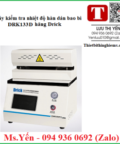 Máy kiểm tra nhiệt độ hàn dán bao bì DRK133D hãng Drick