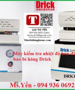 Máy kiểm tra nhiệt độ hàn dán bao bì hãng Drick