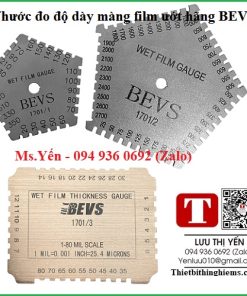 Thước đo độ dày màng film ướt hãng BEVS