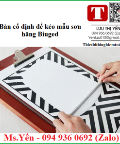 Bàn cố định để kéo mẫu sơn