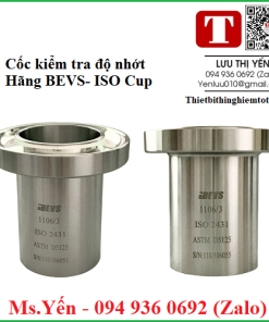 Cốc kiểm tra độ nhớt hãng BEVS ISO Cup