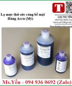 Lọ mực thử sức căng bề mặt hãng Accu