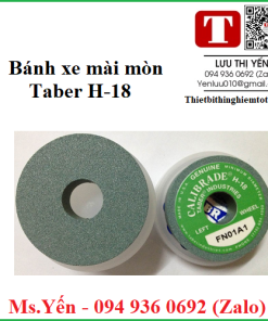 Bánh xe mài mòn Taber H-18