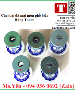 Các loại đá mài mòn hãng Taber