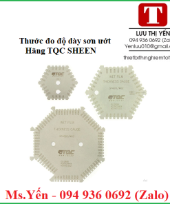 Thước đo độ dày sơn ướt hãng TQC SHeen thép không rỉ