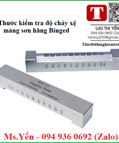 Thước kiểm tra độ chảy xệ màng sơn hãng Biuged