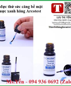 Mực kiểm tra sức căng bề mặt mực xanh hãng Arcotest