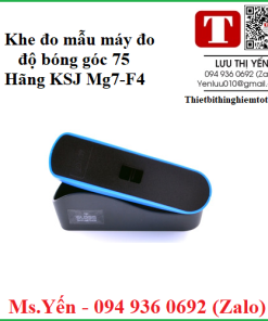Khe đo mẫu máy kiểm tra độ bóng góc 75 hãng KSJ MG7-F4