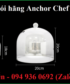 Bát úp khói thủy tinh