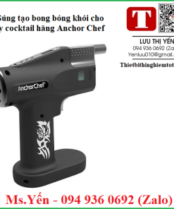 Súng tạo bong bóng khói cho ly cocktail hãng Anchor Chef