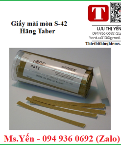 Giấy mài mòn S-42 hãng Taber