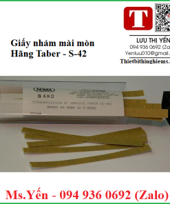 Giấy nhám mài mòn hãng Taber S-42