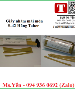 Giấy nhám mài mòn S-42 hãng Taber