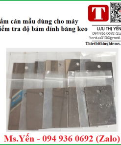 Tấm cán mẫu dùng cho máy kiểm tra bám dính băng keo