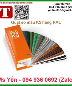Thẻ so màu K5 hãng RAL