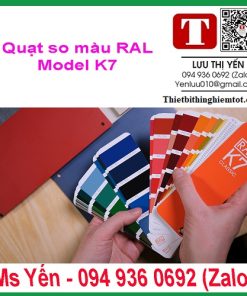 Thẻ so màu K7 hãng RAL