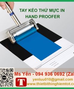 Tay kéo thử mực in