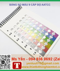 Alternative view of Bảng kiểm tra màu 9 cấp độ
