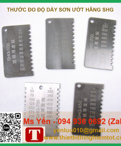 Alternative view of Thước đo độ dày sơn ướt