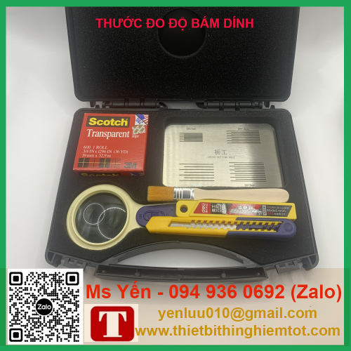 Bộ dao cắt bám dính dạng thước