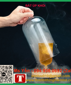 Alternative view of Úp khói thủy tinh con chim