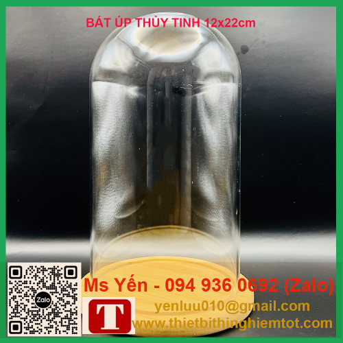 Bát úp thủy tinh 12x22cm