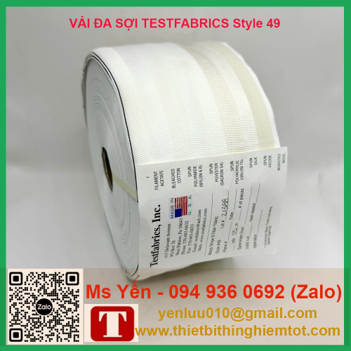 Vải đa sợi Testfabrics Style 49